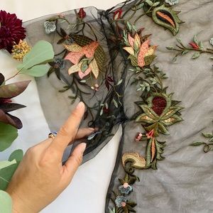 Tulle Zara Embroidered shirt